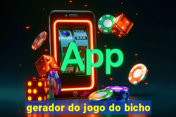 gerador do jogo do bicho